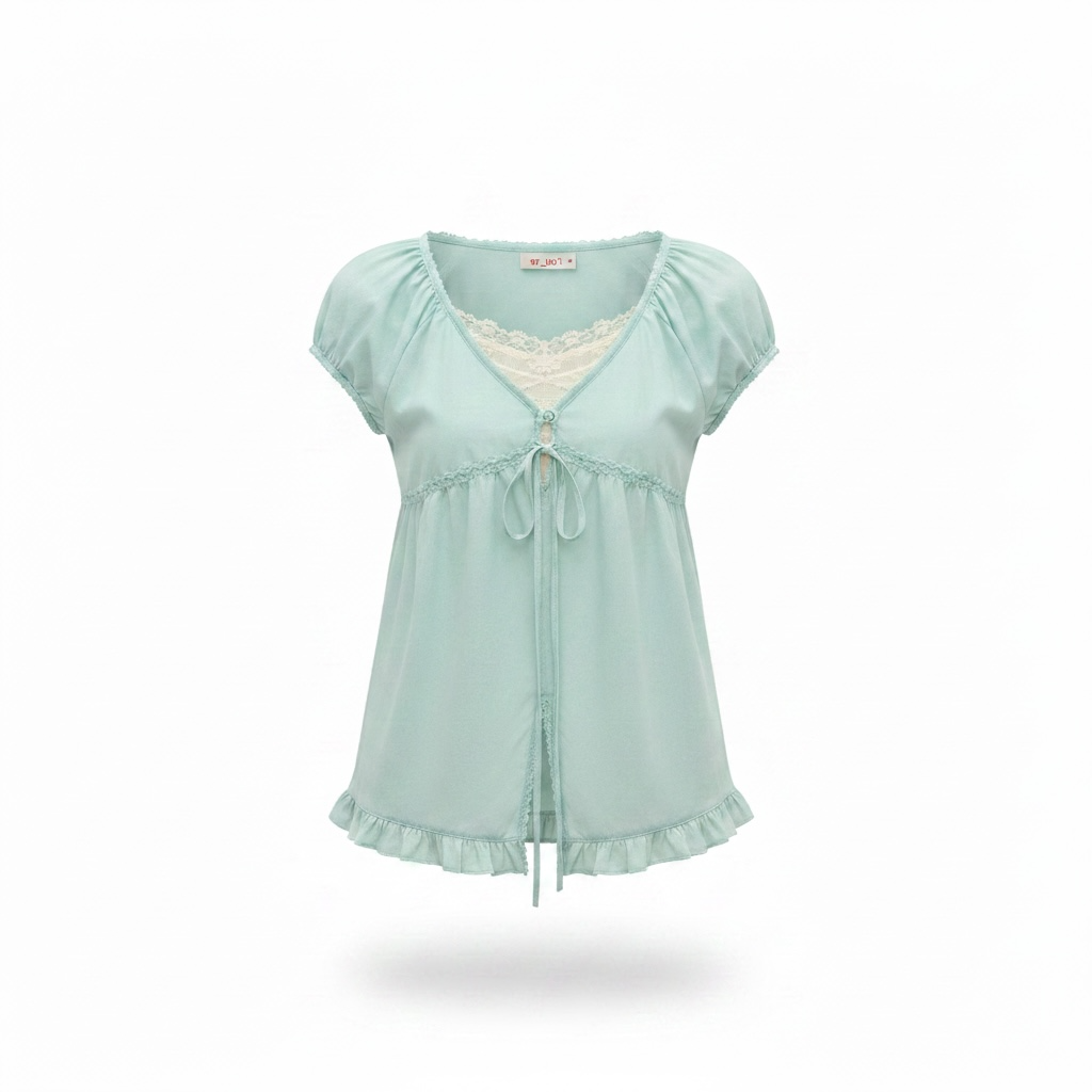 Tie-Front Blouse