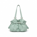 Ruched Shoulder Bag
