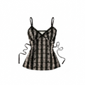 Lace up corset top