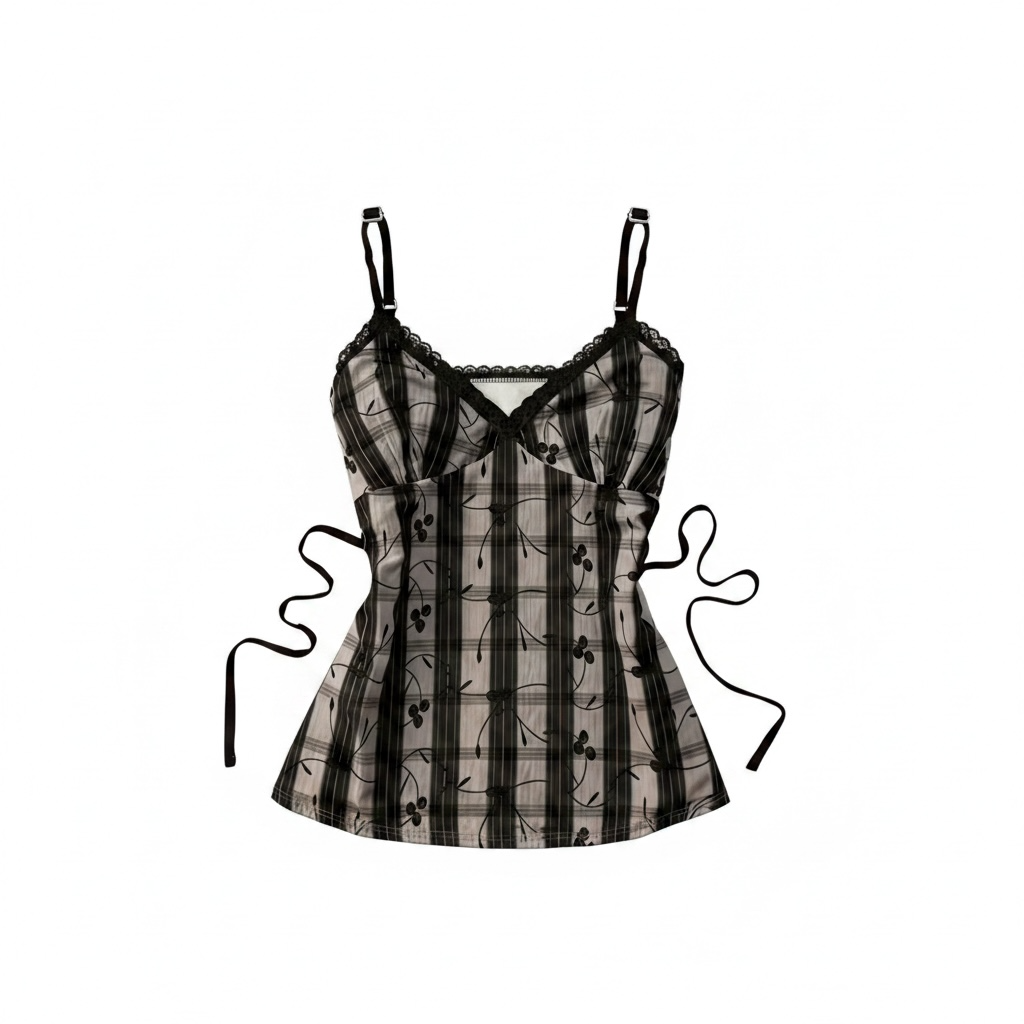 Lace up corset top