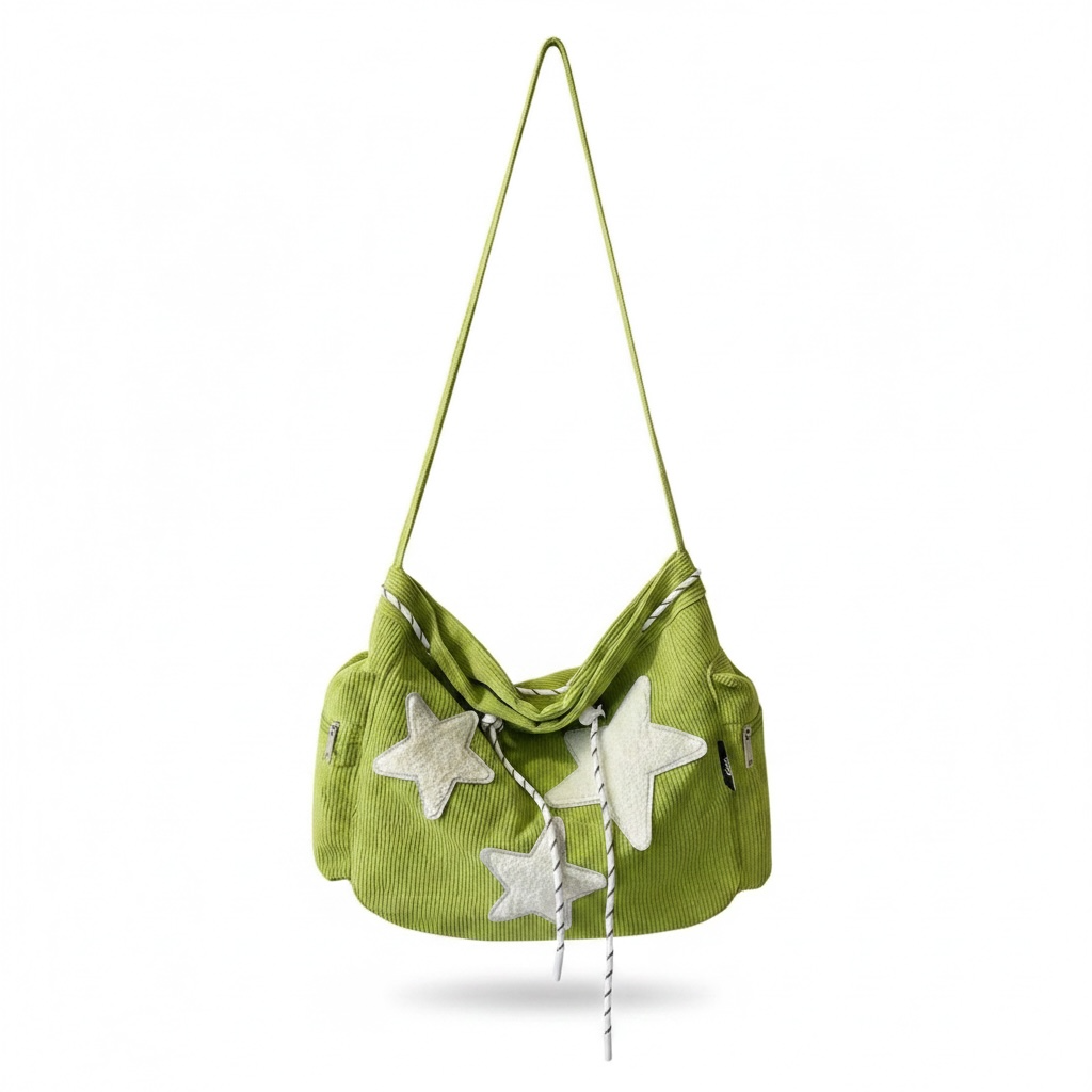 Star Appliqué Shoulder Bag