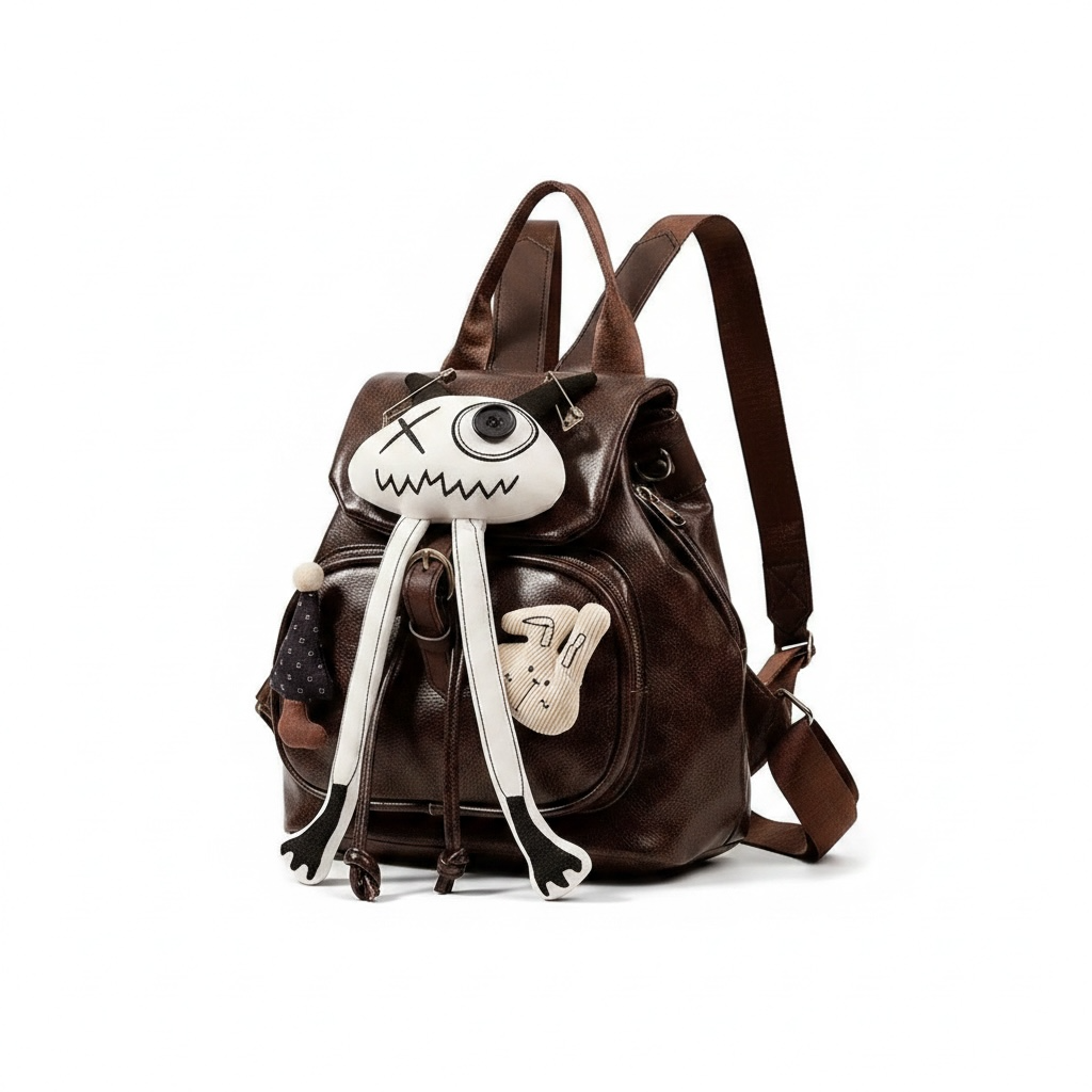 Gothic doll backpack