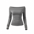 Off-shoulder Ruched Top