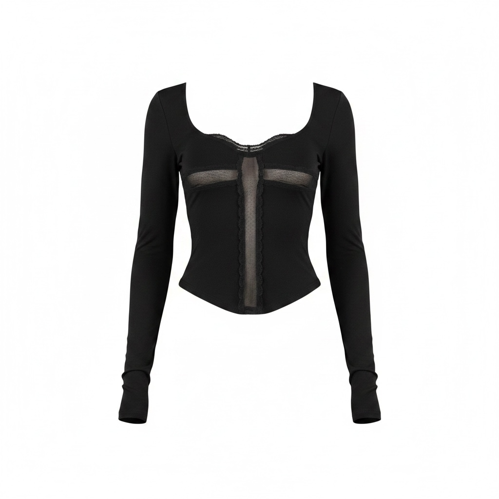 Mesh panel top